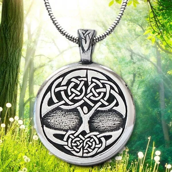 Celtic tree of life necklace.