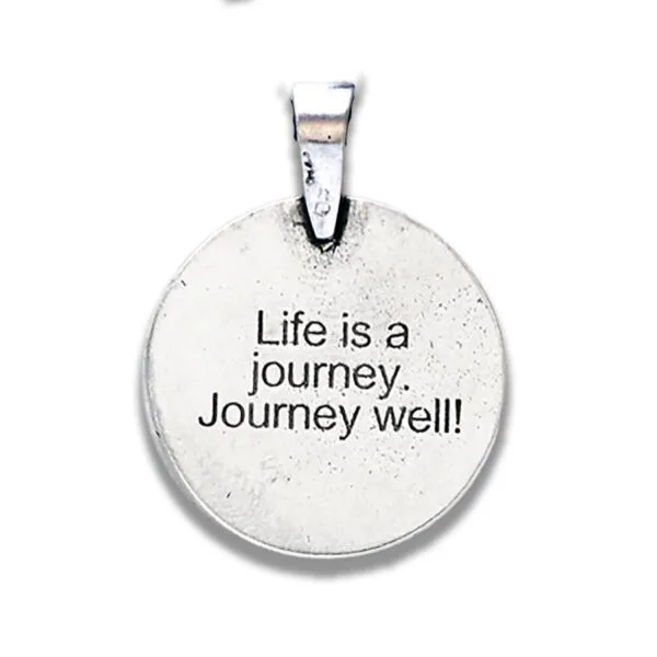 Life is a journey journey well pendant. Life is a journey journey well pendant.