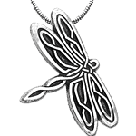 DragonflyfrontWithchainSilver303