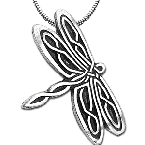 DragonflyfrontWithchainSilver303