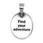 Find your adventure pendant.