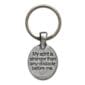 My spirit is stronger than any obstacle before me keychain.