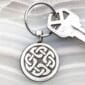 Celtic knot key ring.