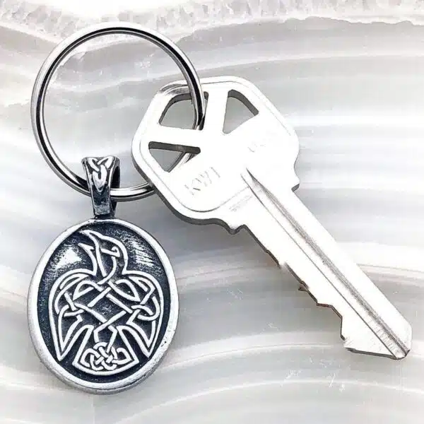 Celtic eagle keychain. Celtic eagle keychain.