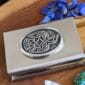 Celtic celtic business card holder.