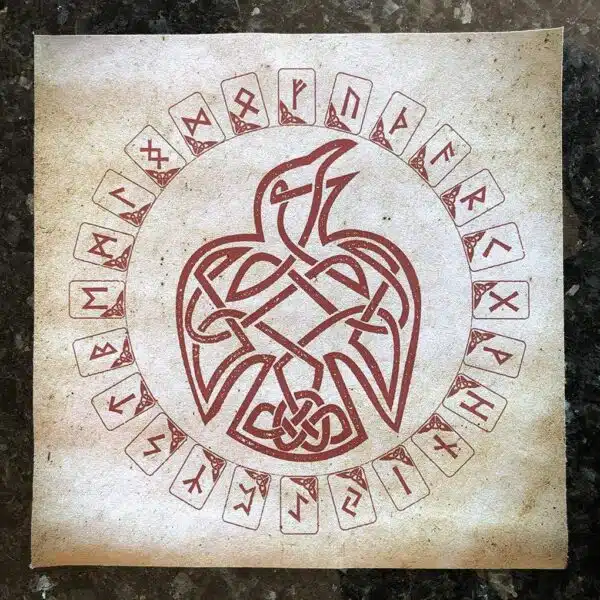 An image of an eagle with a circle around it.
